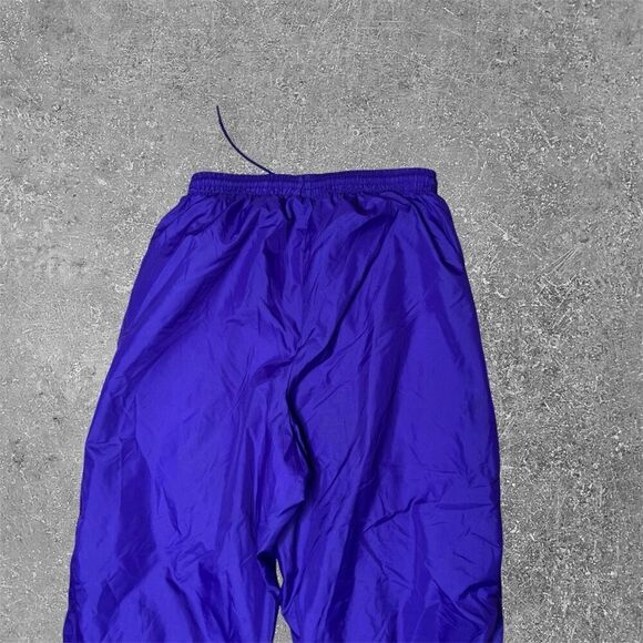 Vintage VTG 90s Nike Purple Nylon Track Pants XS - Picture 6 of 8